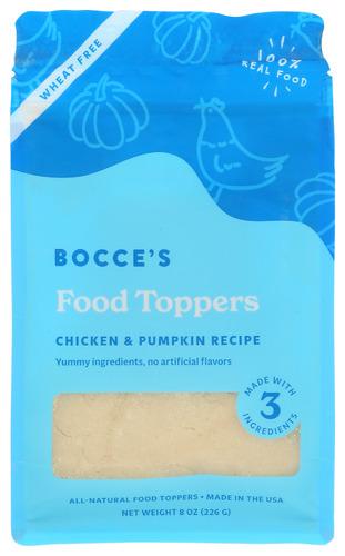 Bocces Bakery Topper Chicken Pumpkin - 8 Oz (12 Units)