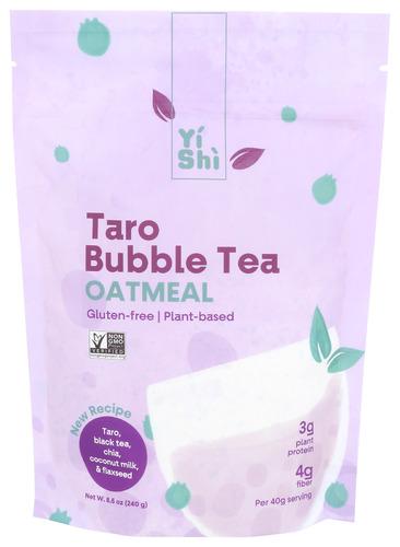 Yishi Oatmeal Taro Bubble Tea - 8.5 Oz (5 Units)