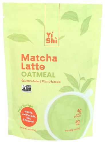 Yishi Oatmeal Matcha Latte - 8.5 Oz (5 Units)