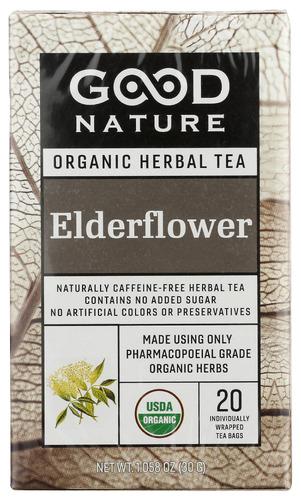 Good Nature Tea Elderflower - 1.058 Oz (6 Units)