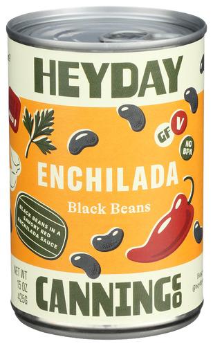 Heyday Canning Co Beans Black Enchilada - 15 Oz (6 Units)