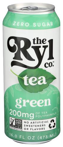 The Ryl Co Tea Green Original Rtd - 16 Fo (12 Units)