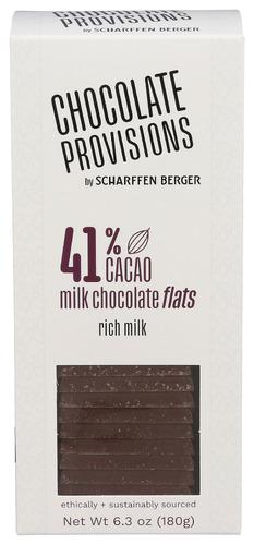 Scharffen Berger Chocolate Flats 41 - 6.3 Oz (8 Units)