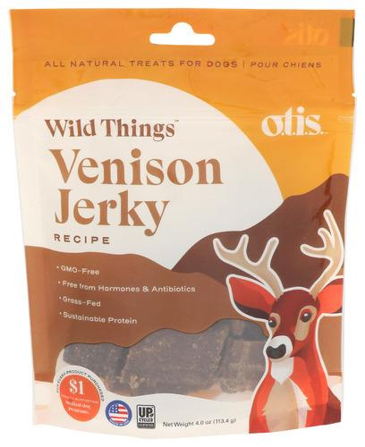 Otis Jerky Dog Treat Venison - 4 Oz (6 Units)