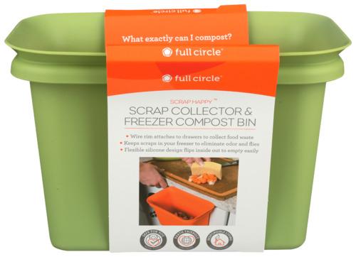 Full Circle Home Scrap Collctr Com Bin Grn - 1 Ea (1 Units)