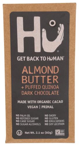 Hu Chocolate Almd Butter W Quinoa - 2.1 Oz (12 Units)