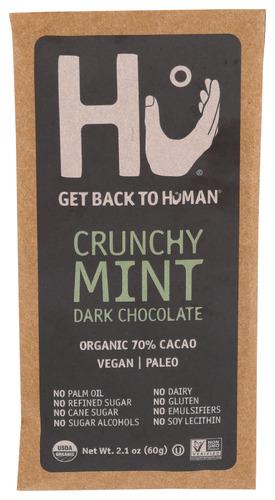 Hu Chocolate Crunchy Mint - 2.1 Oz (12 Units)