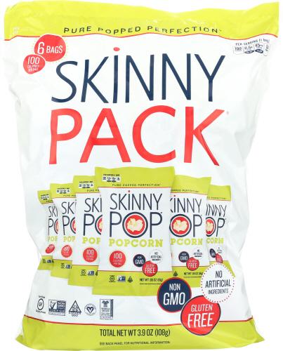 Skinny Pop Sknnypk 6-100 Cal Bag - 3.9 Oz (10 Units)