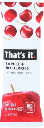 Thats It Fruit Bar Apple Cherry - 1.2 Oz (12 Units)