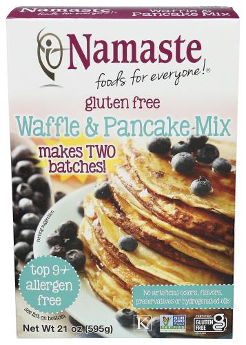 Namaste Foods Mix Waffle & Pncke Wfgf Df - 21 Oz (6 Units)
