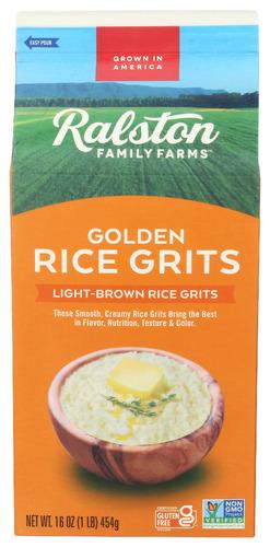 Ralston Family Farms Grits Rice Golden - 16 Oz (6 Units)