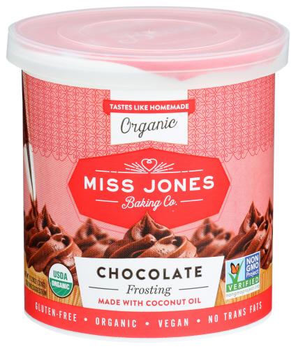 Miss Jones Baking Co Frosting Chocolate - 11.29 Oz (6 Units)