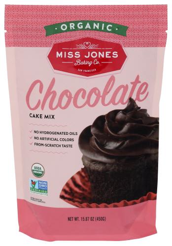 Miss Jones Baking Co Mix Cake Chocolate - 15.87 Oz (6 Units)