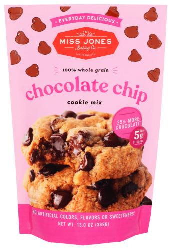 Miss Jones Baking Co Cookie Chocolate Chip Mix - 13 Oz (6 Units)