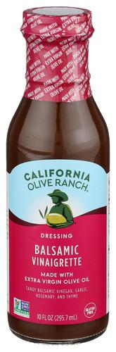 California Olive Ranch Dressing Balsamic Vngrte - 10 Fo (6 Units)
