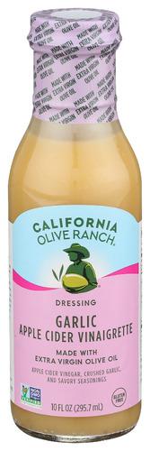 California Olive Ranch Dressing Garlic Appl Cider - 10 Fo (6 Units)