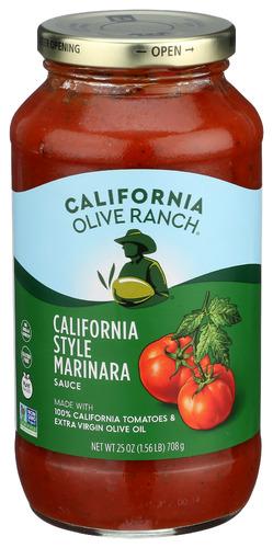 California Olive Ranch Sauce Pasta Marinara Styl - 25 Oz (6 Units)