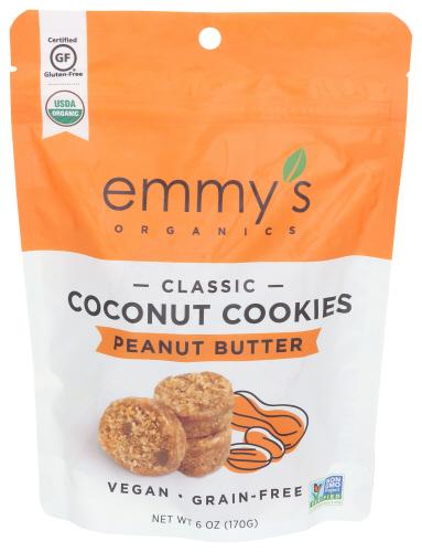 Emmysorg Cookie Peanut Butter Cnut - 6 Oz (8 Units)