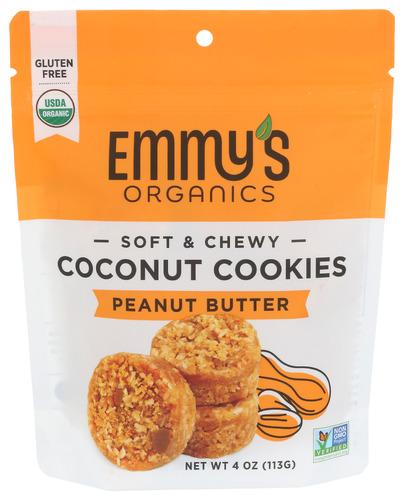 Emmysorg Cookie Coconut Peanut Butter - 4 Oz (6 Units)