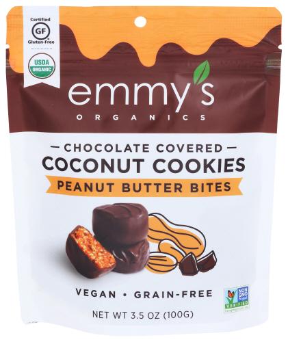 Emmysorg Cookie Bites Peanut Butte - 3.5 Oz (6 Units)