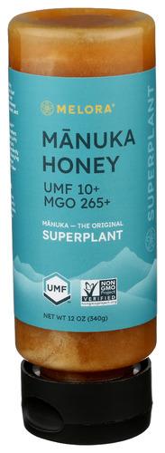 Melora Honey Mnuka Umf 10+ Sqzbt - 12 Oz (1 Units)