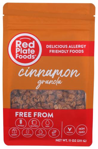 Red Plate Foods Granola Cinnamon - 11 Oz (6 Units)