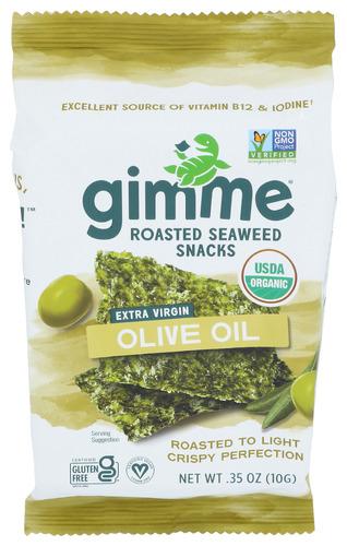 Gimme Seaweed Roasted Evoo Organic - 0.35 Oz (12 Units)