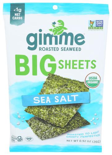 Gimme Seaweed Snk Sea Salt Sheet - 0.92 Oz (10 Units)