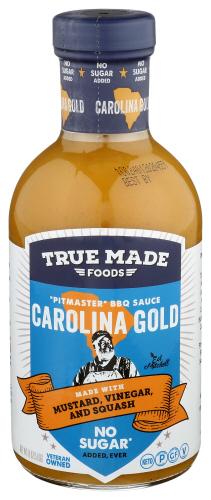 True Made Foods Sauce Bbq Crl Gold No Sgr - 18 Oz (6 Units)