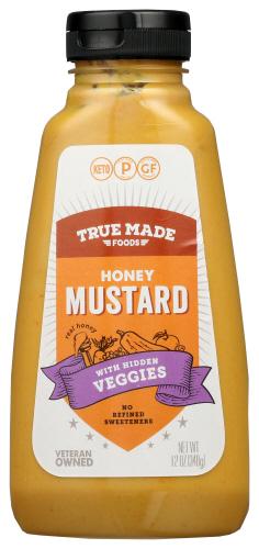 True Made Foods Mustard Honey Hddn Veg - 12 Oz (6 Units)