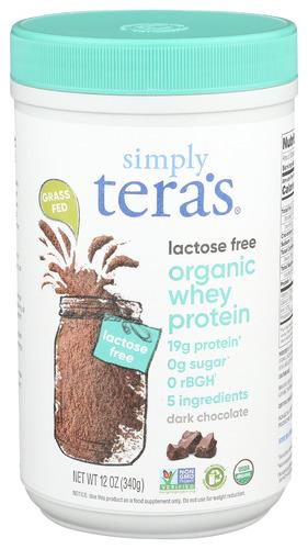 Simply Teras Whey Protein Lf Chocolate Organic - 12 Oz (1 Units)