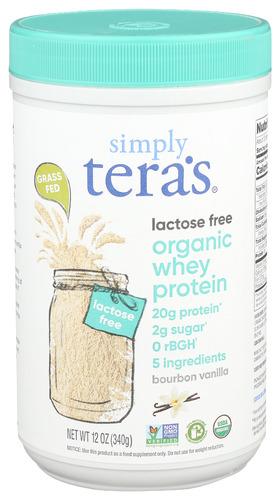 Simply Teras Whey Protein Lf Vnilla Organic - 12 Oz (1 Units)
