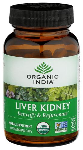 Organic India Liver Kidney Care - 90 Cp (1 Units)