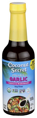 Coconut Secret Sauce Garlic - 10 Oz (12 Units)