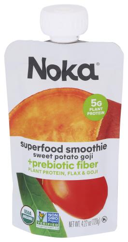 Noka Smoothie Sweet Potato Goji - 4.22 Oz (6 Units)