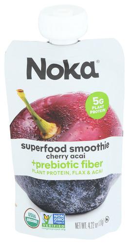 Noka Smoothie Cherry Acai - 4.22 Oz (6 Units)