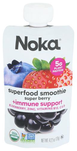Noka Smoothie Super Berry - 4.22 Oz (6 Units)