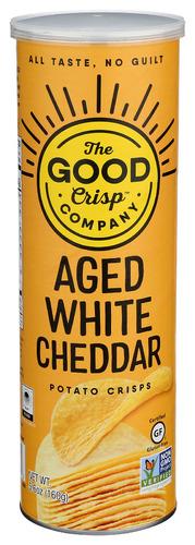 The Good Crisp Company Crisps Aged White Cheddar - 5.6 Oz (8 Units)