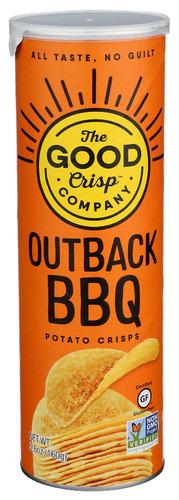 The Good Crisp Company Crisps Outback Bbq - 5.6 Oz (8 Units)