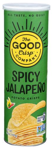The Good Crisp Company Jalapeno Spicy Crisps - 5.6 Oz (8 Units)