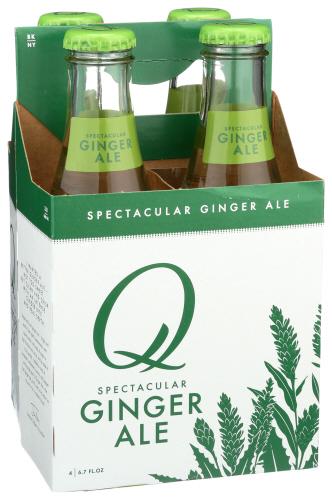 Q Tonic Ginger Ale 4Pk - 26.8 Fo (6 Units)