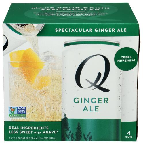 Q Tonic Ginger Ale 4Pk - 30 Fo (6 Units)