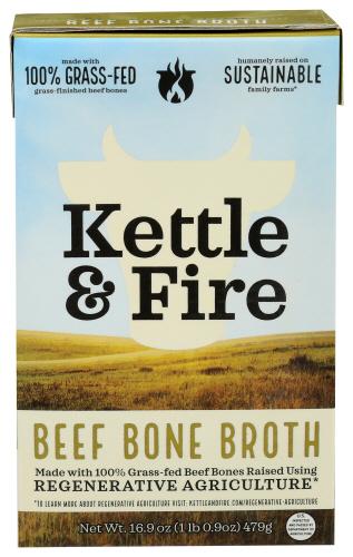 Kettle And Fire Broth Beef Bone Regen - 16.9 Oz (6 Units)