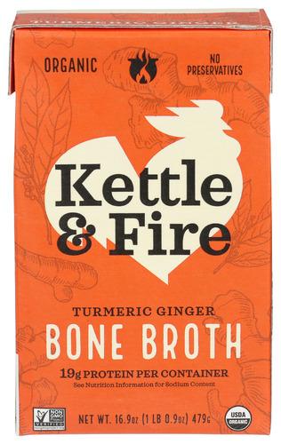Kettle And Fire Broth Bone Chicken Tmrc Organic - 16.9 Oz (6 Units)