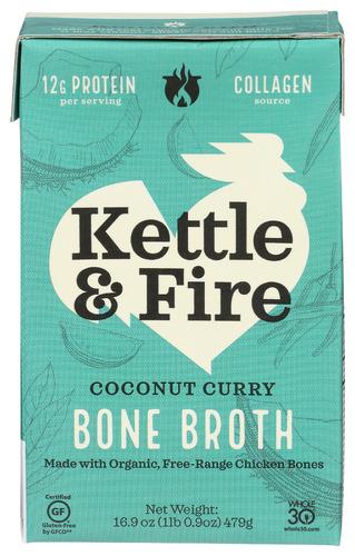 Kettle And Fire Broth Bone Chicken Coconut Organic - 16.9 Oz (6 Units)