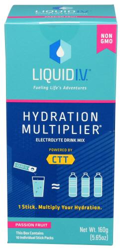 Liquid Iv Hydration Pssn Fruit 10Ctbx - 5.65 Oz (1 Units)