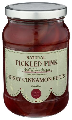 Pickled Pink Foods Llc Beet Pkld Honey Cinnamon - 16 Oz (6 Units)