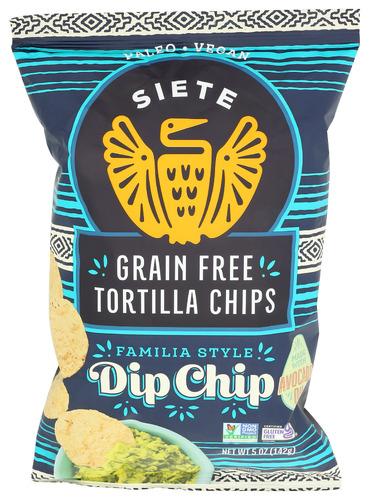 Siete Dip Chip Tortilla - 5 Oz (12 Units)
