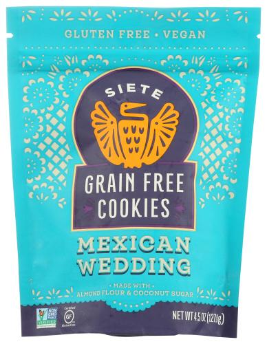Siete Cookie Mex Wedding - 4.5 Oz (10 Units)