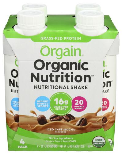Orgain Protein Rtd Mcha 4Pk Organic - 44 Fo (3 Units)